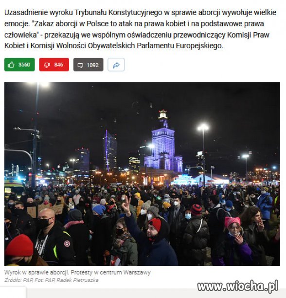 Wyrok w sprawie aborcji. Parlament Europejski wydaje oświadczenie