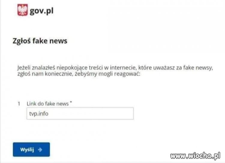 Zgłaszamy. 