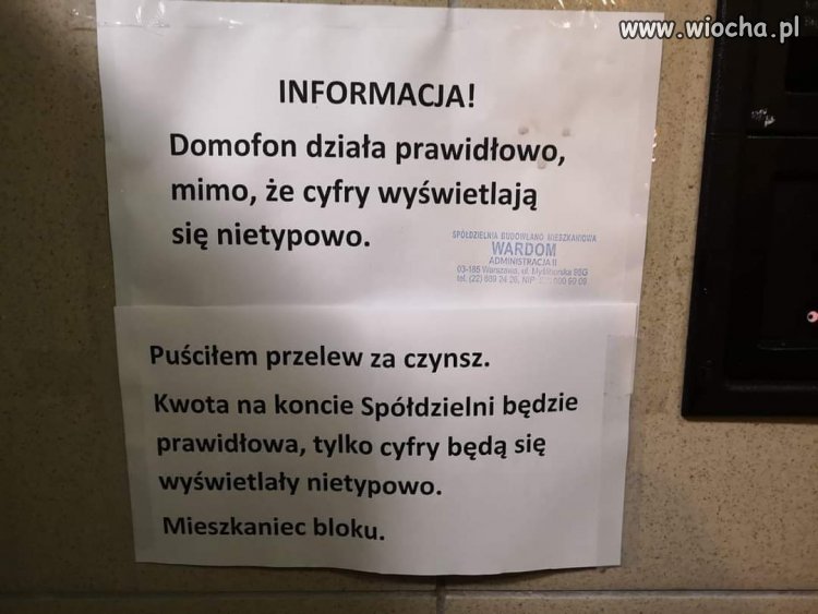Cyfry wyświetlają się nietypowo