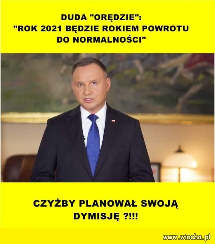 Czyżby o to mu chodziło ?