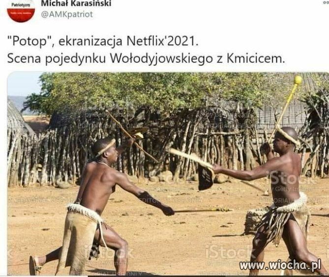 A Kmicic to ten na koniu