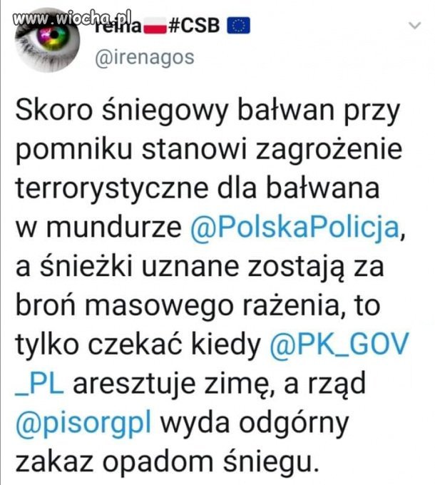 To już paranoją trąci