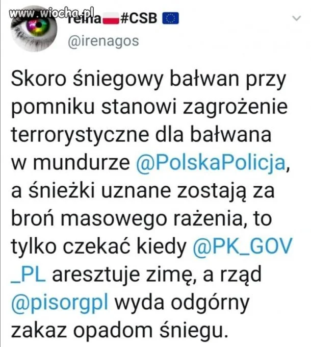 To już paranoją trąci