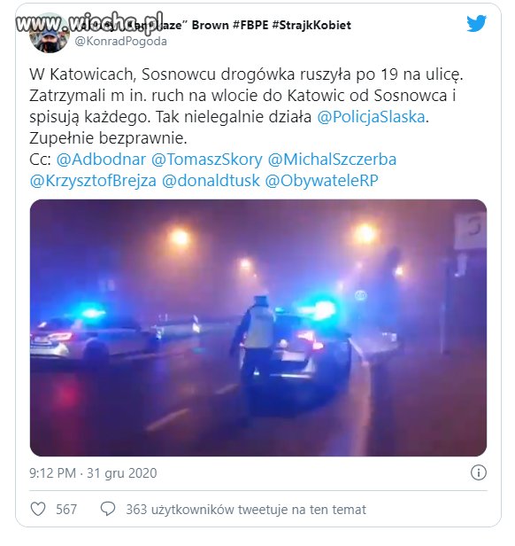 Policja dzielnie pracuje na negatywną opinię