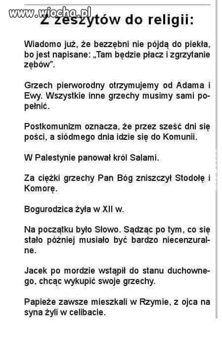 Z zeszytów
