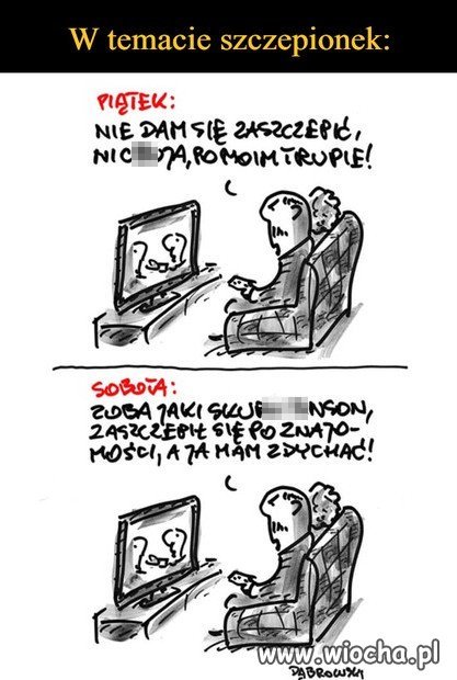 W temacie szczepionek...