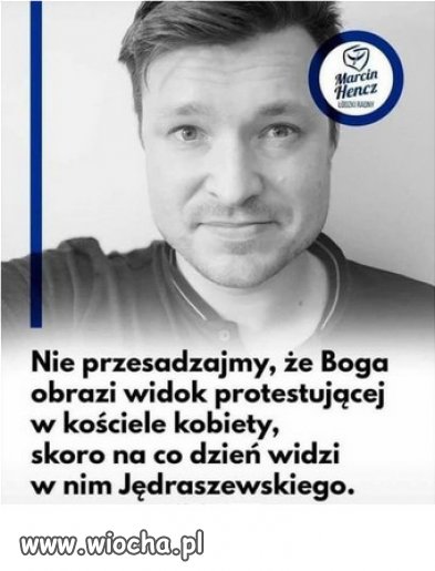 Jedraszewski to obraza Boga w kosciele...