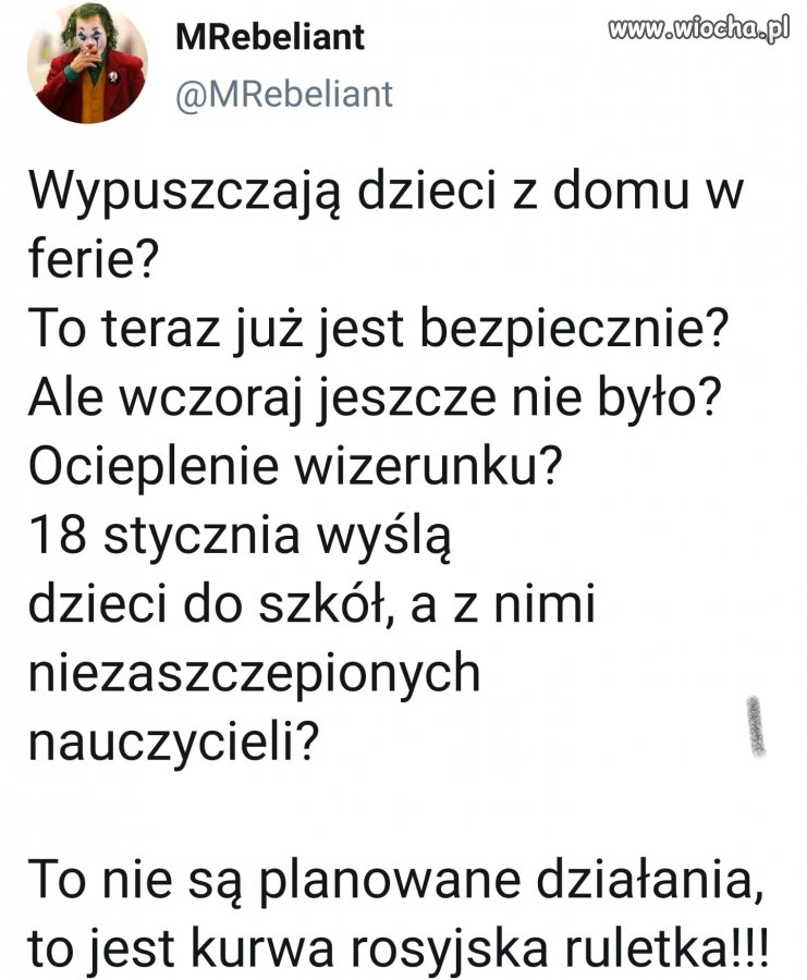 To nie jest rosyjska ruletka
