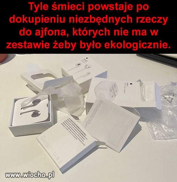 Bardzo ekologiczne. 