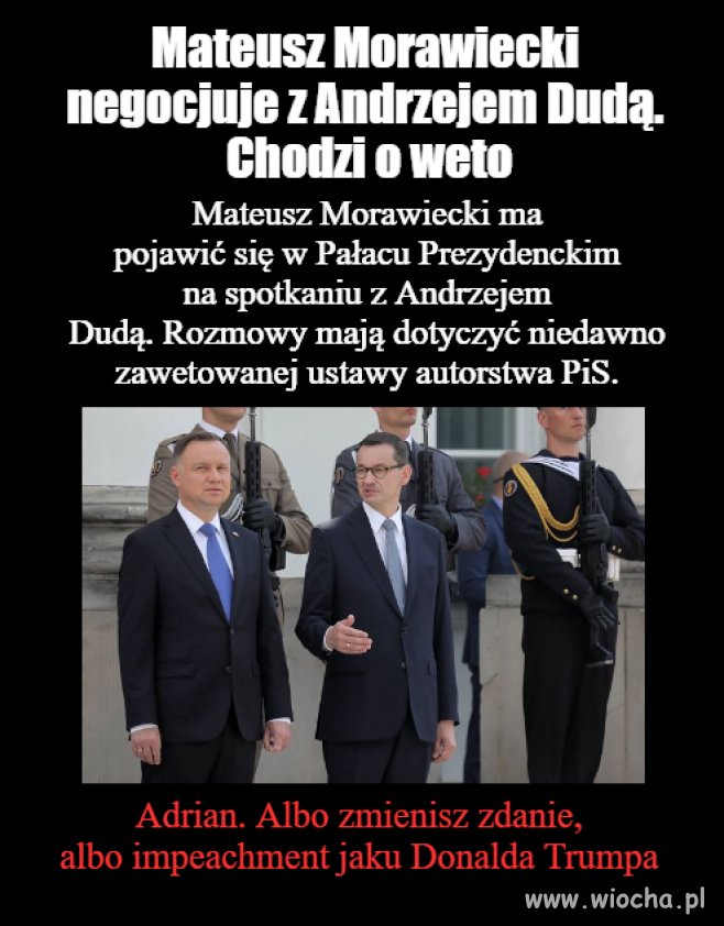 No Adrian. Albo, albo. Sam wybieraj 
