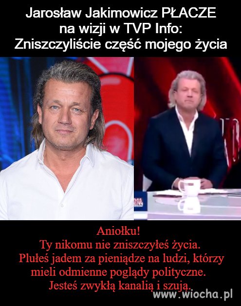 Jadem pluł z ogórkową 