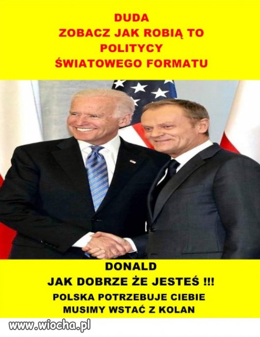 DUDA ZOBACZ JAK ROBIĄ TO POLITYCY 