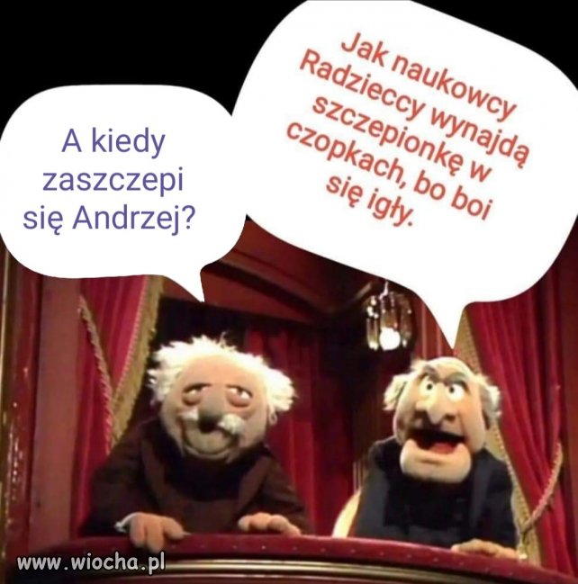 Andrzej się szczepi 