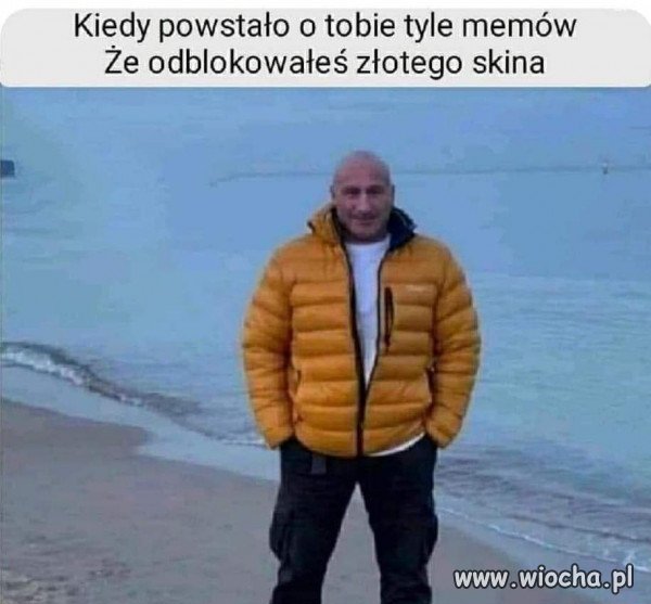 Złoty skin odblokowany