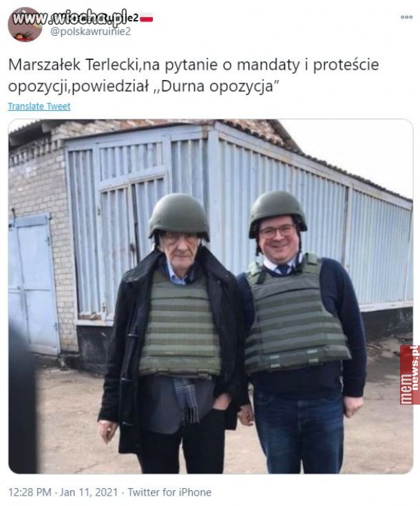 Klejboy przemówił
