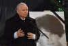 Kaczyński przemawia w kościele