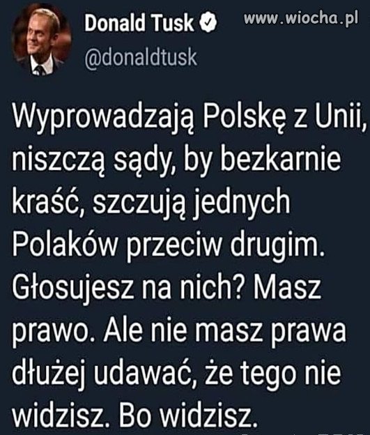 To się dzieje na Waszych oczach!