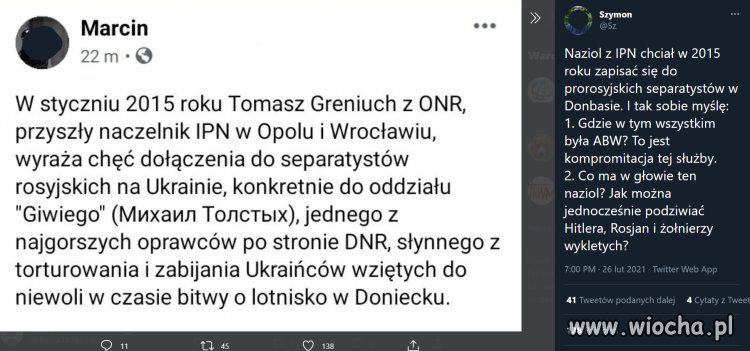 Naziol z IPN? neonaziści finansowani przez Putina 