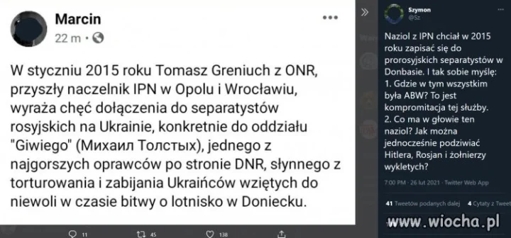 Naziol z IPN? neonaziści finansowani przez Putina 