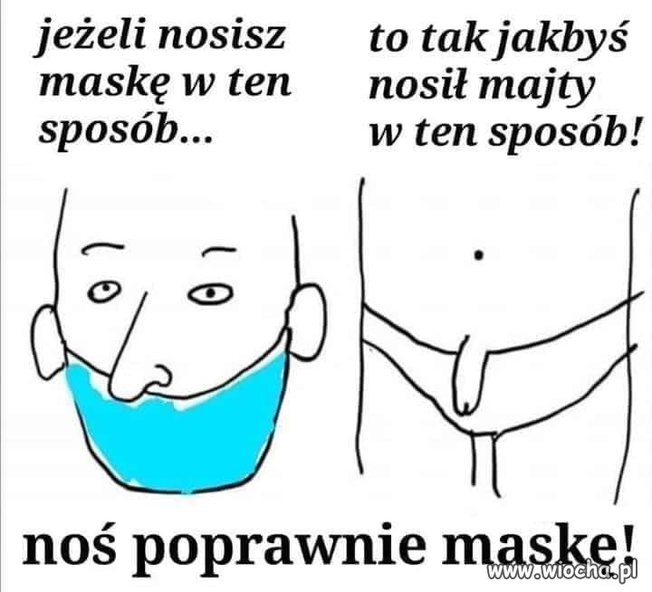 Instrukcja obsługi maski