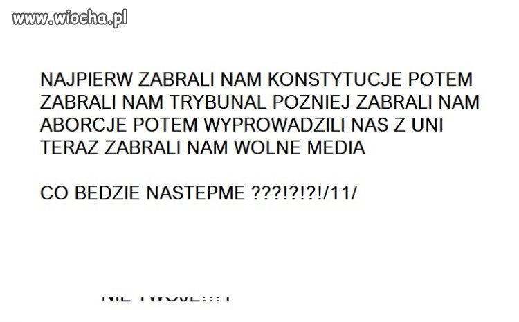 ZNOWU ZLAMAJI KONSTYTUCJE