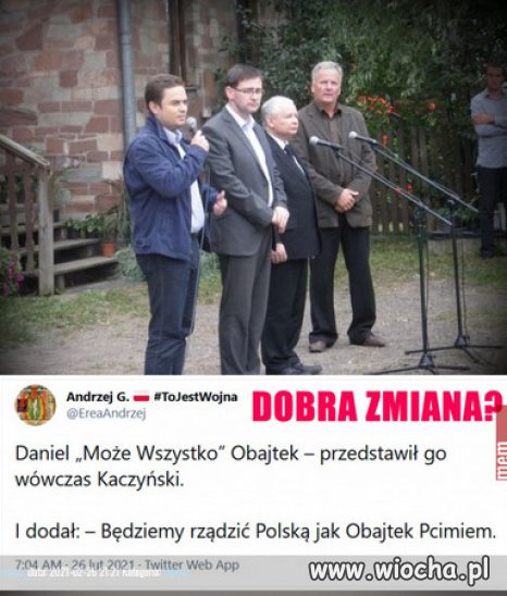 Jak powiedział, tak zrobił.