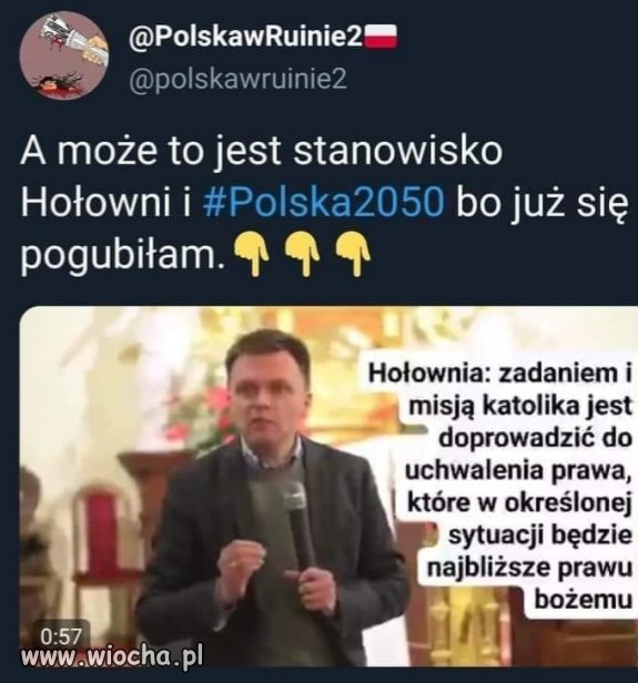 To jest chore. 