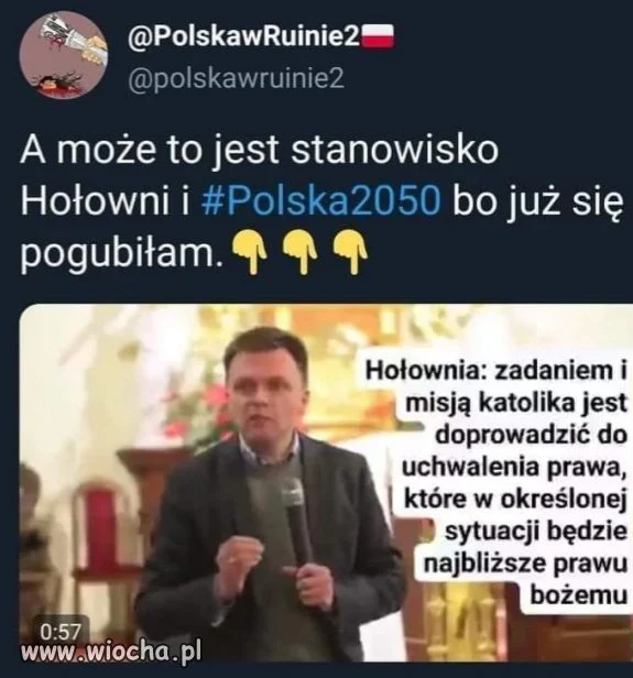 To jest chore. 