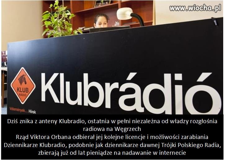 Dziś umrze ostatnie niezależne radio na Węgrzech