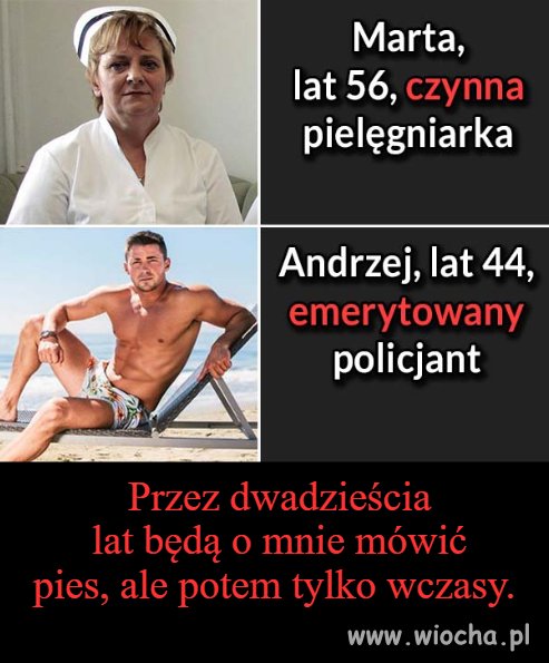 Wykończony emeryt spod domu Jarka 