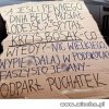 Kolejny ciekawy transparent z Protestu Kobiet...