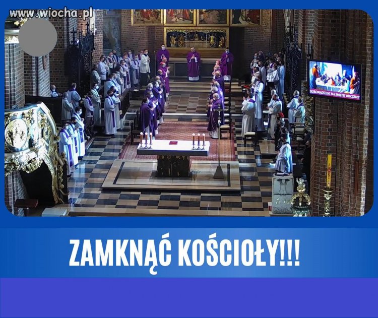 Te przybytki obłudy powinny być zamknięte pierwsze