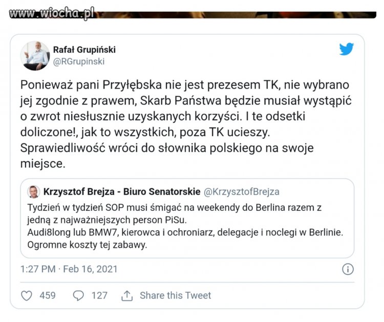 Niech pisia qrew wie co ją czeka!