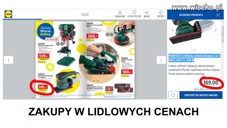 Zakupy w LIDLowych cenach