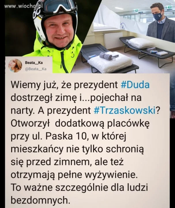 Bo Andrzej lubi narty