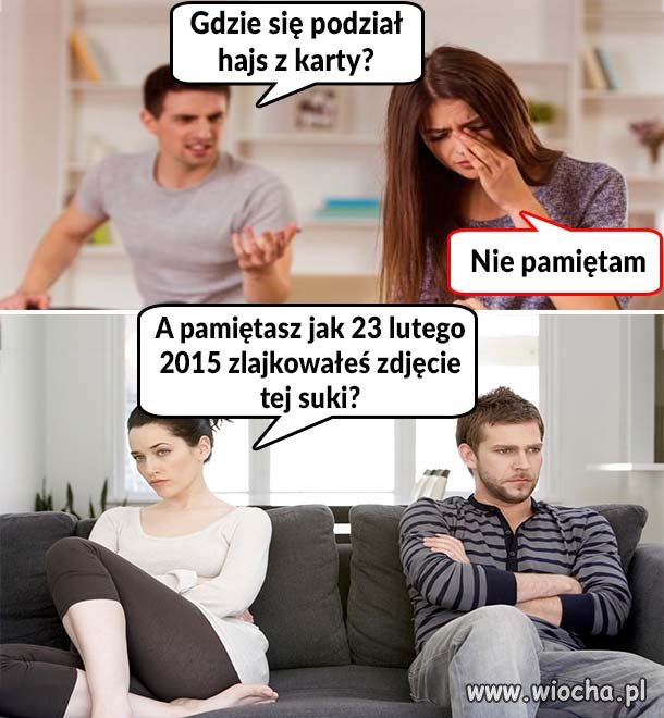 Tego gdzie jest hajs z karty nie pamiętają 