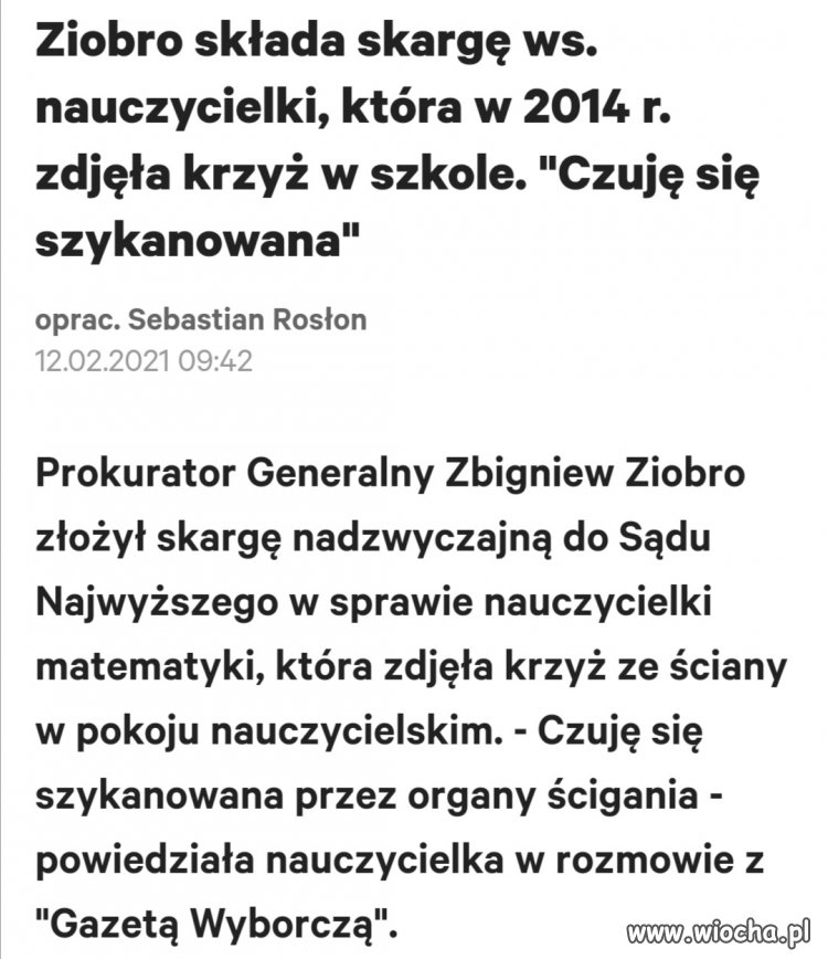 Zero vs. Niewierni