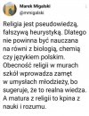 W Europie juz XXI w. a w Polsce nadal średniowiecze...