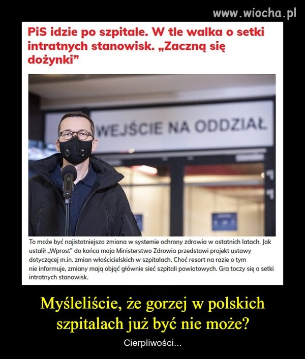 Jak się Sasin za to weźmie to będzie dramat ...