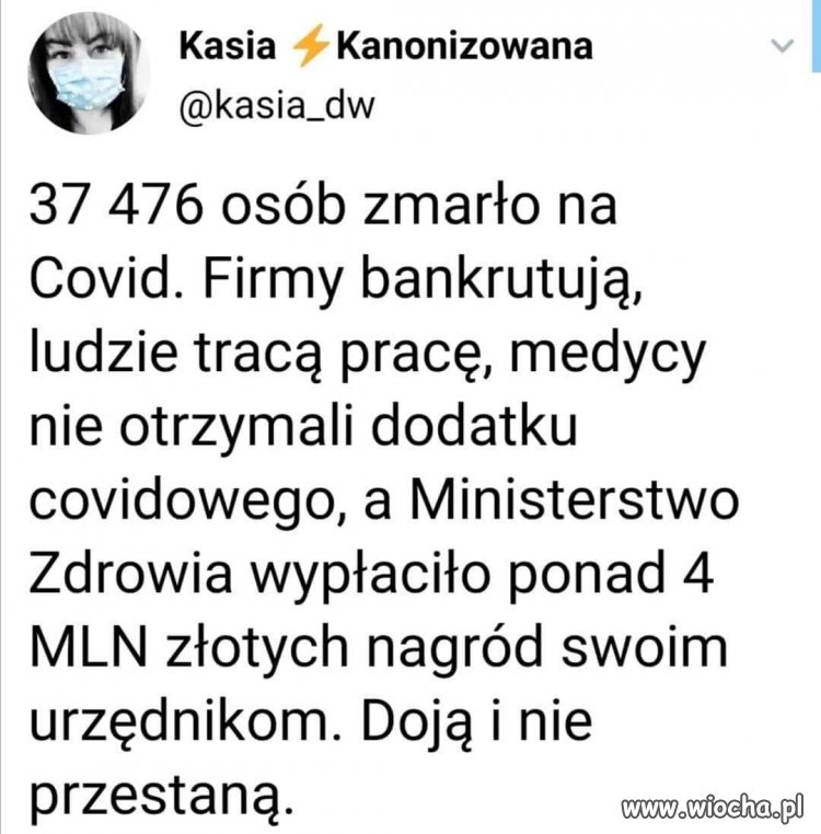 Doją i nie przestaną. 