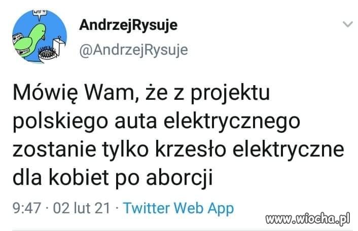 Projekt polskiego auta elektrycznego