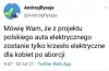 Projekt polskiego auta elektrycznego