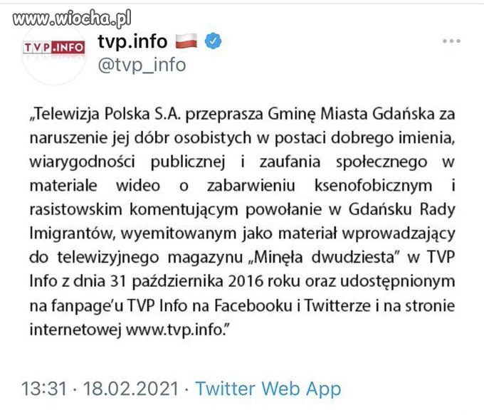 Przeprosiny ku*wizji, 