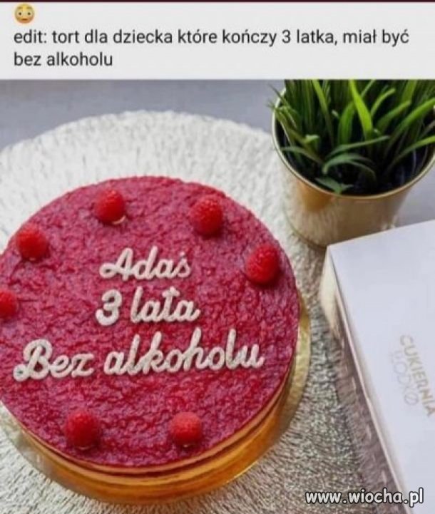 3 lata bez alkoholu