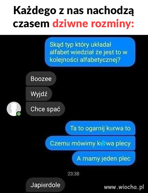 Jak nie umiesz spać to ...