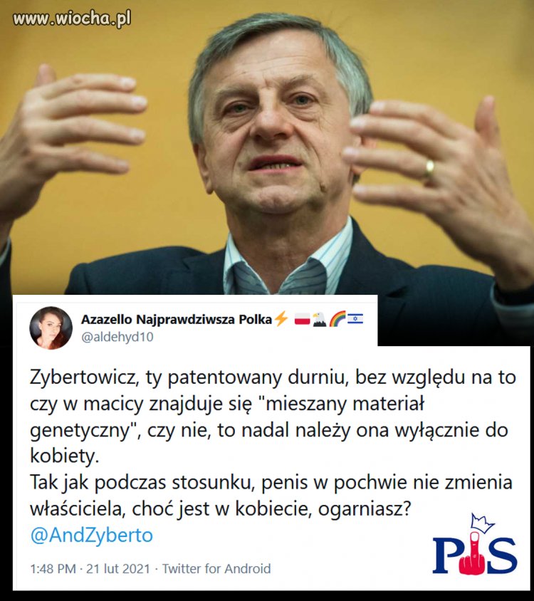 Nie ogarnie. Za tępy   