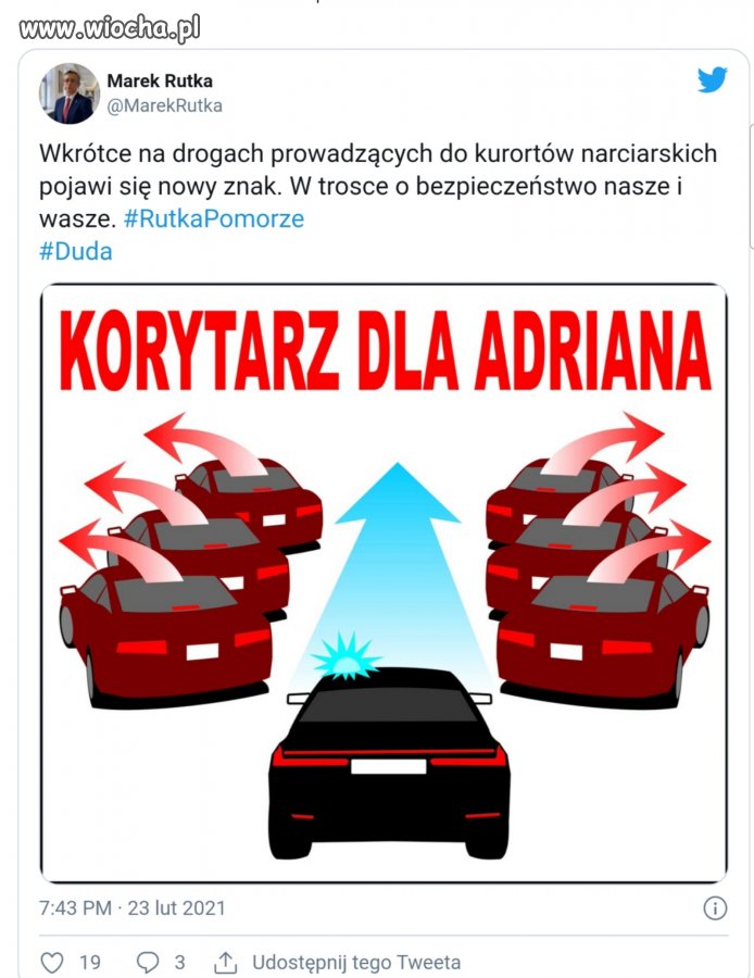 Nowy znak drogowy