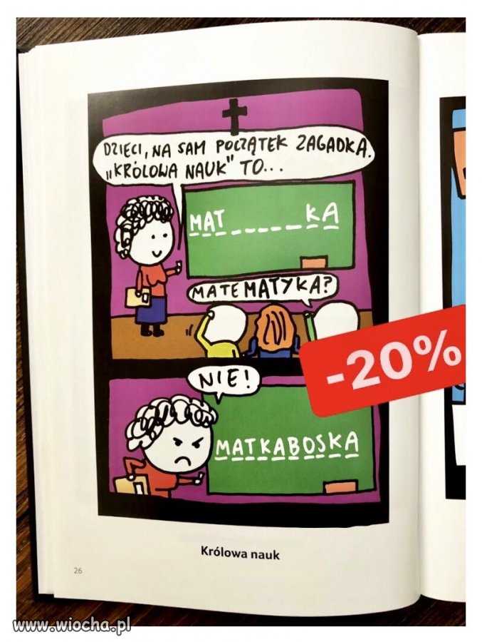 Królowa nauk 20% taniej.