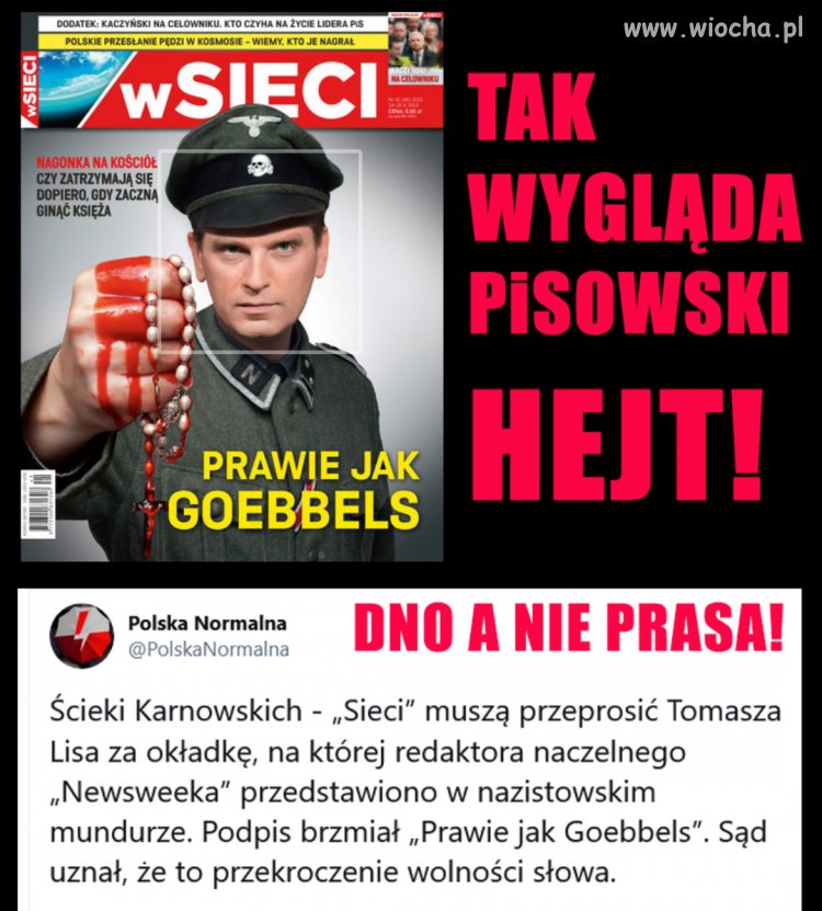 Dno a nie prasa!