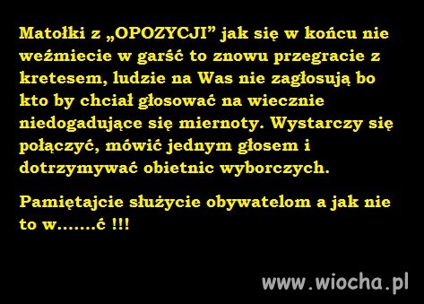 Każdy by chciał do koryta